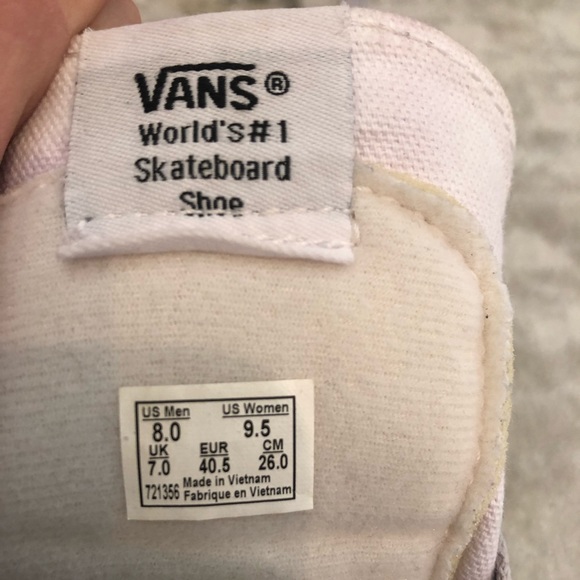 Lavender Vans SK-8 Hi - Picture 5 of 5